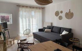 Appartement 40m2 vue sur mer accès direct plage et parking privé